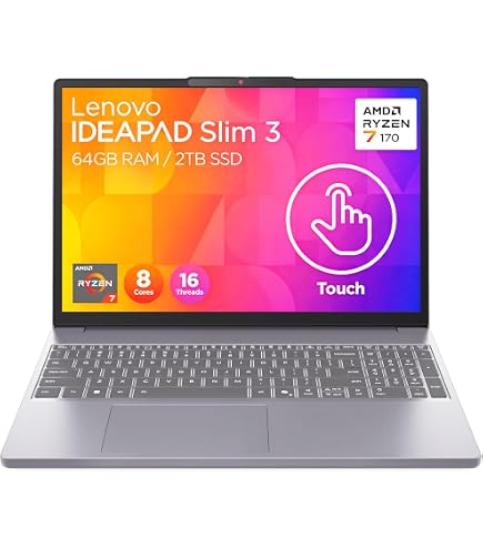 Amazon.com: Lenovo IdeaPad Slim 3 Laptop 2025 15.6” FHD 1920 x